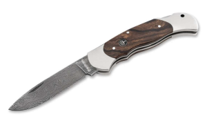 Boker Ironwood Damast Folding Knife