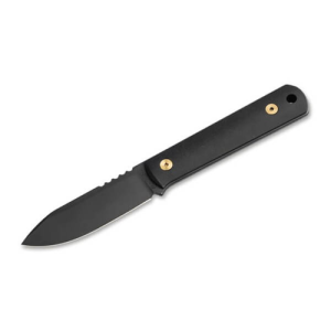 Boker Solingen BFF Packlite Aurum Noir Knife Black Richlite (2.6" Black) 120751