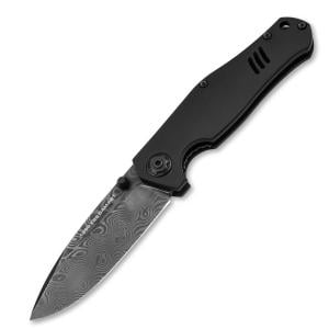 BOKER Z-28 3.15" DROP/PLAIN/BLACK/DAMASCUS