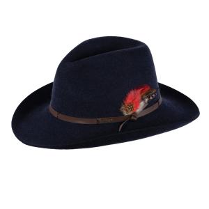 OUTBACK TRADING Gibson Navy Wool Hat 13212-NVY