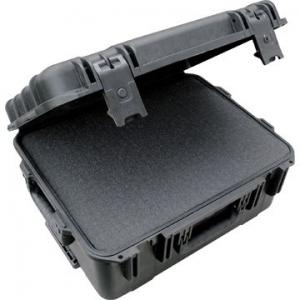SKB Cases Mil-Std Waterproof Case 8in. Deep (w/ cubed foam, wheels and pull handle) 19 x 14-1/4 x 8 3I-1914-8B-C