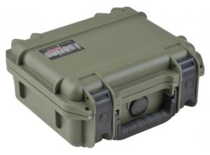 SKB Cases iSeries 0907-4 Waterproof Utility Case Military Green, 10 3/4 X 9 3/4 X 4 7/8 3i-0907-4M-L