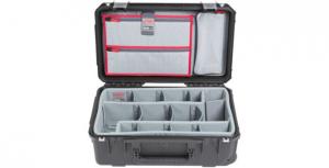 SKB Cases iSeries Case w/Think Tank Designed Photo Dividers and Lid Organizer, Black, 19.5in x 10.5in x 5in, 3i-2011-7DL