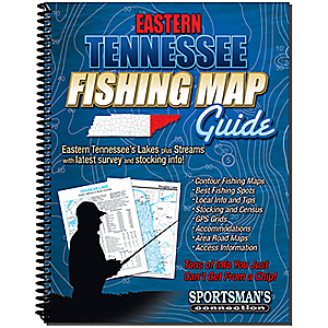 Sportsman's Connection Fishing Maps Guide Book - West - Tennessee