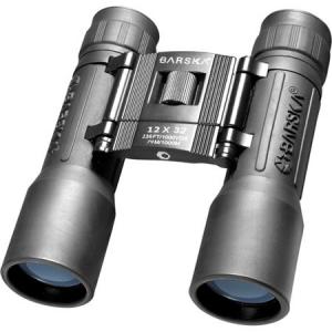 Barska Optics AB10113 Lucid View Compact Binocular 12x32mm, Blue Lens, Black