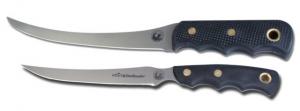 Knives of Alaska Fishermans Combo Fillet Knives Set, Suregrip Handle, Black, 00092FG