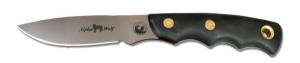 Knives of Alaska Alpha Wolf D2 Knife, Suregrip Handle, Black, 00326FG