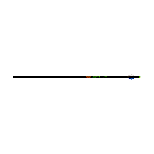 Gold Tip Hunter XT 340 Carbon Arrows 6-Pack - Arrows Tips And Accessories at Academy Sports