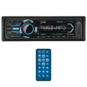 Boss Audio Marine Mechless Single Din Receiver w/ Bluetooth, USB/SD and Remote, Black, MR1308UABK