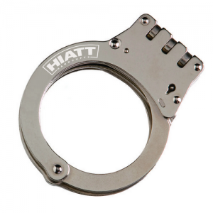 Cuff Oversized Steloy Hinge Handcuff Nickel