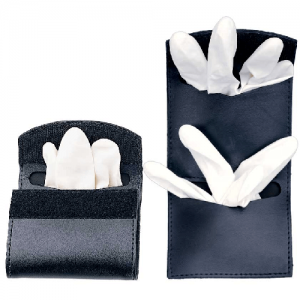 DeSantis Gun Leather Double Latex Glove Pouch | Nylon | LAPoliceGear.com