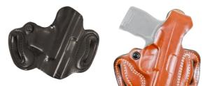 DeSantis Thumb Break Mini Slide Leather Belt Holsters, Taurus PT111/PT140 Millenium G2, Taurus G2S, G2C, G3C, Right Hand, Plain, Black, 085BA8RZ0