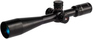 Sightron SIII Series Precision Long Range 6-24x50mm Zero Stop Riflescope, 1.18in Tube, First Focal Plane, IRMOA-H, Satin, Black, 28000