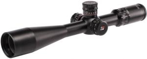 Sightron SIII PLR Riflescope, 6-24x50mm, Zero Stop, MOA-H 24X IR Reticle, Black, Medium, 28002