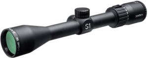 Sightron S1 Series 4-12x40mm G2 Riflescope, 1in Tube, Second Focal Plane, Hunter Holdover, Matte, Black, 32006