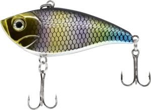 CHUBBS Loud Shad, 1 1/2in, 1/4oz, #10 Hook Front and Back, Chrome Black Back, YLS14-CBL