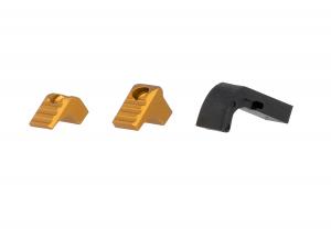 Strike Industries Glock Gen 4-5 Modular Magazine Release - Titan (Yellow)