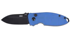CRKT 2474BDC SQUID BUTTON LOCK 2.27 BLUE