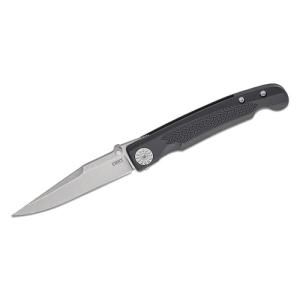 CRKT Fidus Liner Lock Knife Black GRN (3.2" Stonewash 12C27)