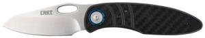 Columbia River 5375 Trask 3.33 Folding Plain Satin D2 Steel Blade GRN Black Ha
