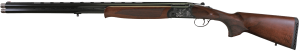 Iver Johnson Arms IJ600410LW28B IJ600 Lightweight 410 Gauge Break Open 3” 2rd 28” Black Over/Under Vent Rib Barrel, Engraved Aluminum Receiver, Fixed Walnut Wood Stock, Includes 5 Chokes