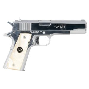 IVER 1911A138CHRWP 38SUP 5IN GVRN CHRM/PEARL