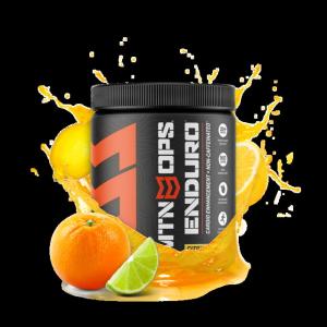 MTN OPS Enduro Cardio Enhancement Non-Caffeinated Energy Drink, 30-Serving Bottle, Citrus Bliss, 1102210130