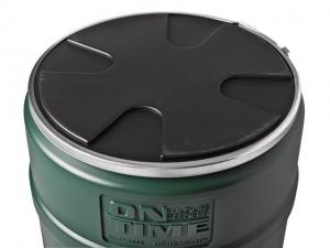 On Time Wildlife Feeders Hopper Lid w/ Clamp, Black, 00900