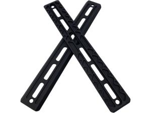 Salmon River Solutions Tactical Arca Rail M-LOK and 10-32 Attachments Aluminum Black - 154864