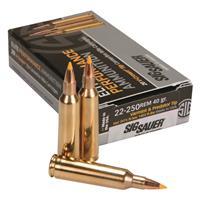 SIG SAUER Elite Varmint &amp;amp; Predator, .22-250 Remington,THP, 40 Grain, 20 Rounds