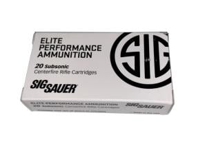 SIG SAUER Elite Performance .300 Blk Subsonic Otm - E300A2SW-DTY-20