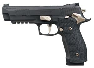 Sigarms P226 XFive Nightmare Optic Ready Pistol 226X59NMRSAO10, 9mm, 5in, Hogue G10 Nightmare Grips, Black Nitron Finish, 10 Rds