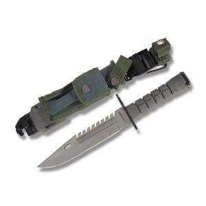 M9 Bayonet with Black Synthetic Handles and Stainless Steel 7.75" Clip Point Plain Edge Blades Model 210997