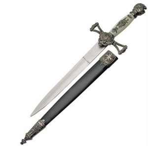 China Made Knives 211353 Knights Dagger Fixed Blade Knife