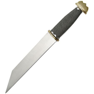 Pakistan Cutlery 3340 Seax Wire Wrapped Handle Fixed Blade Knife