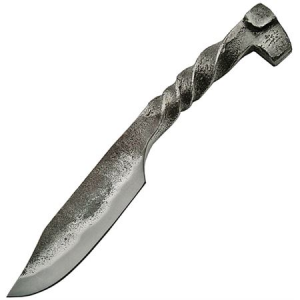 Pakistan Cutlery 4408 Twisted Railroad Spike Fixed Blade Knife