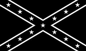 Flags Confederate Black/White Flag