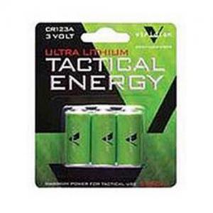 Viridian Tactical Energy + CR123a Lithium Battery 3-pack for X5L and X5L-RS
