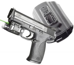 Viridian X5LPACKX2 Reactor R5 Green Laser with Holster M&P 9/40 5mW .50"@50ft