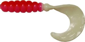 Big Bite Baits Fat Grub Curl Tail, 2in,, Jaw Breaker, 10/Pack, FG2-07