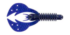 Big Bite Baits 3.75in Kamikaze Craw, Junebug Candy, 6 pk, 375KMCRW-03