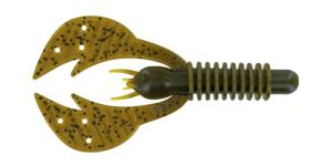 Big Bite Baits 3.75in Kamikaze Craw Green Pumpkin 6 Per Pack, 375KMCRW-06