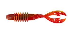 Big Bite Baits 4.25in Kamikaze Swimon, Greem Pumpkin Flamethrower, 425KMSW-10