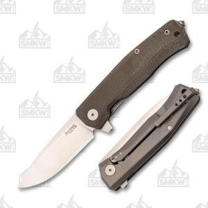 LionSteel Myto Green Canvas Micarta
