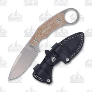 LionSteel H2 Natural Canvas Micarta