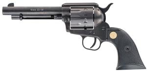 Chiappa Firearms CF340160 1873 Single Action Army 22-10 Single 22 Long Rifle 5.5" 10 Black Synthetic