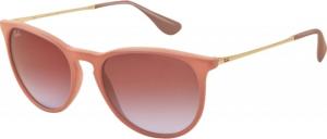 Ray-Ban ERIKA RB4171 Single Vision Prescription Sunglasses RB4171-600068-5418 - Lens Diameter 54 mm, Frame Color Dark Sand Rubber