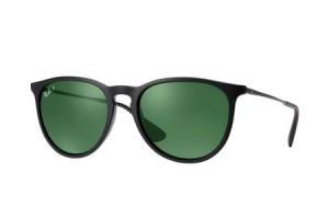 RAY BAN Erika with Black Frame and Polarized Green Lenses