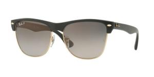 Ray-Ban RB4175 Sunglasses 877/M3-57 - Demi Gloss Black Frame, Grey Gradient Dark Grey - Pola Lenses