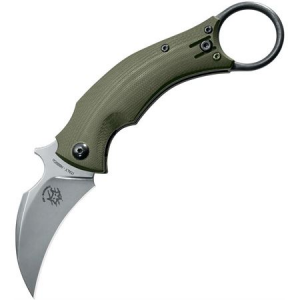 Fox 591ODSW Bastinelli BlackBird Linerlock